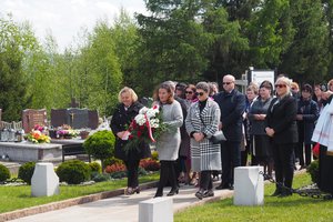 Uroczystość podsumowująca rewitalizację Cmentarza Wojskowego  w Wielopolu Skrzyńskim - p1011627.jpg