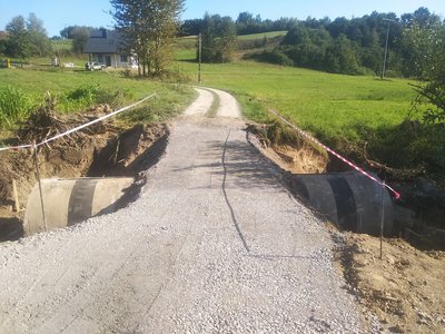 Modernizacja drogi dojazdowej do gruntów rolnych Fogry Wielopole na Tęczara