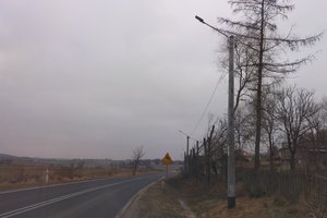 „Budowa napowietrznej linii oświetlenia ulicznego w miejscowości Glinik” - img_20220112_120053.jpg