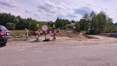"Przebudowa obiektu mostowego w ciągu drogi gminnej Brzeziny - Dół k. Bełch”