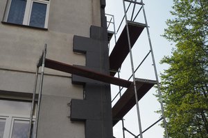 Inwestycja w trakcie realizacji (I Etap): ściany budynku - elewacja - 20170612_012.jpg