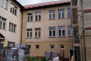 Inwestycja w trakcie realizacji (I Etap): ściany budynku - elewacja - 20170633_006.jpg