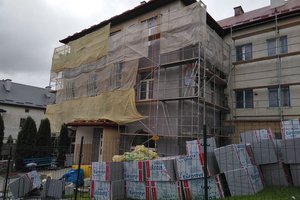 Inwestycja w trakcie realizacji (I Etap): ściany budynku - elewacja - 20170633_008.jpg