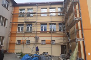Inwestycja w trakcie realizacji (I Etap): ściany budynku - elewacja - 20170926_0001.jpg