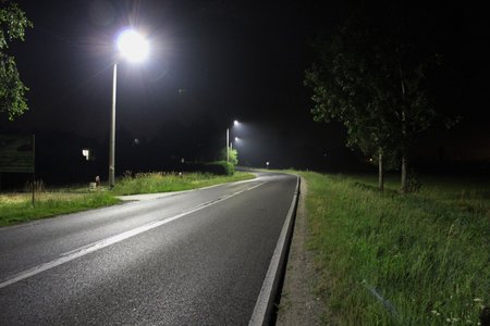 Budowa oświetlenia ulicznego w m. Glinik zasilanego ze stacji TRAFO 7
