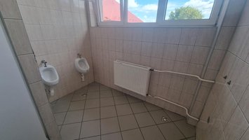"Likwidacja barier architektonicznych w Szkole Podstawowej im. T.M. Kantora w Wielopolu Skrzyńskim – sanitariaty etap II" w ramach "Programu wyrównywania różnic między regionami III" – obszar B.