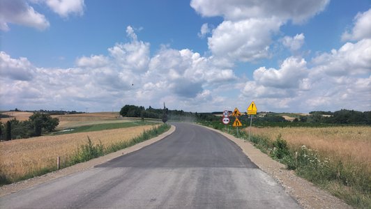 „Przebudowa drogi gminnej nr 107736 R  Brzeziny – Bukowina – Mała w km 1+300 – 3+665”