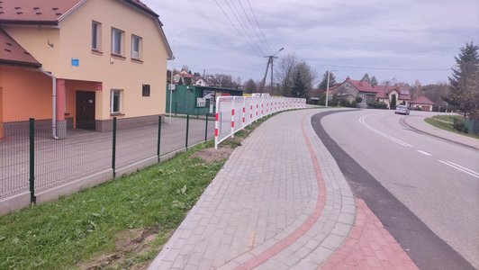 Budowa chodnika w m. Glinik