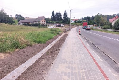 Budowa chodnika w m. Broniszów
