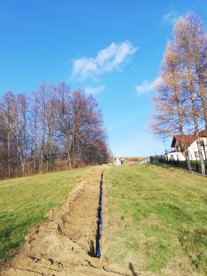 Budowa sieci wodociągowej w miejscowości Broniszów w ramach środków RPO WP