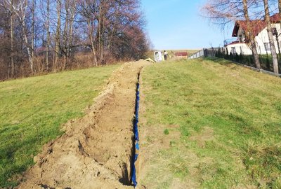 Budowa sieci wodociągowej w miejscowości Broniszów w ramach środków RPO WP