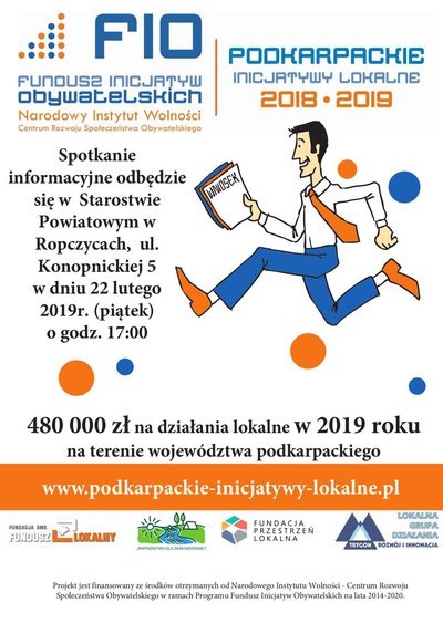 Podkarpackie Inicjatywy Lokalne 2018-2019