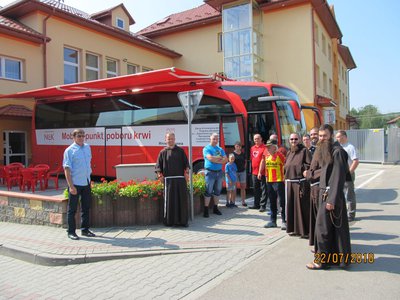 Akcja honorowego oddawania krwi w Wielopolu Skrzyńskim