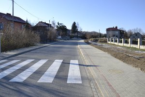 Budowa chodnika wzdłuż drogi powiatowej  Nr 1296R Dębica – Wielopole Skrzyńskie polegająca na budowie chodnika w miejscowości Wielopole Skrzyńskie