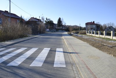 Budowa chodnika wzdłuż drogi powiatowej  Nr 1296R Dębica – Wielopole Skrzyńskie polegająca na budowie chodnika w miejscowości Wielopole Skrzyńskie