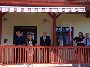 Otwarcia nowego przedszkola w partnerskiej Gminie  Bodrogkeresztúr