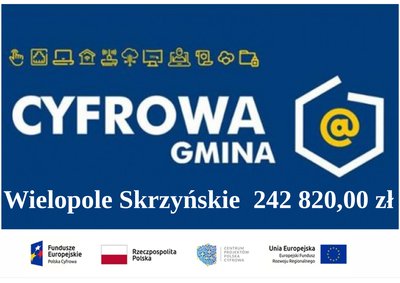 Poprawa jakości usług publicznych świadczonych przez Urząd Gminy Wielopole Skrzyńskie