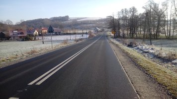 Odnowa  drogi wojewódzkiej Nr 986 Tuszyma – Ropczyce  – Wiśniowa w miejscowości Wielopole Skrzyńskie