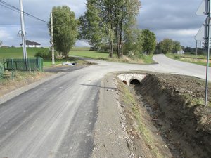 Przebudowa drogi gminnej Broniszów Łączki