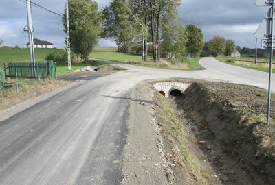 Przebudowa drogi gminnej Broniszów Łączki