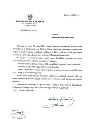 Kwalifikacja Wojskowa - Ważna Informacja