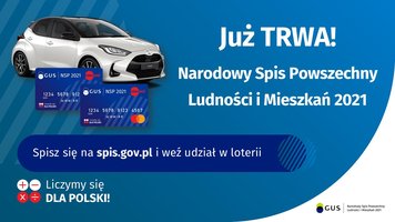Spisz się na spis.gov.pl i weź udział w loterii