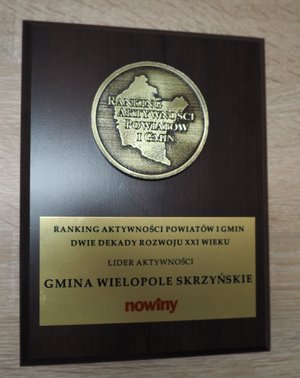 Gmina Wielopole Skrzyńskie – Liderem Aktywności