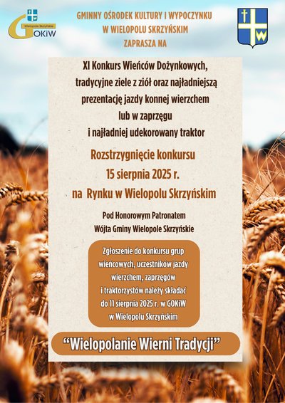XI KONKURS WIEŃCÓW DOŻYNKOWYCH