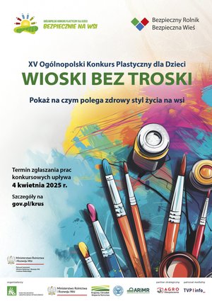 Ogólnopolskiego Konkursu Plastycznego dla Dzieci pod hasłem „Wioski bez troski”