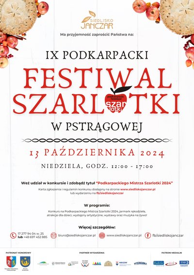 IX Podkarpacki Festiwal Szarlotki w Pstrągowej