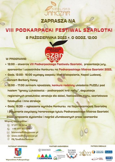 VIII Podkarpacki Festiwal Szarlotki