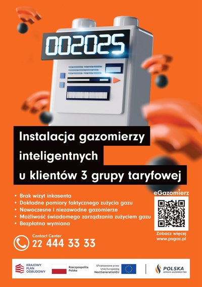 Wymiana gazomierzy