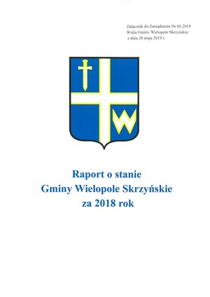 Raport o stanie Gminy Wielopole Skrzyńskie za 2018 rok