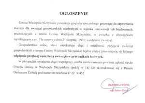 Ogłoszenie