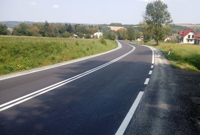 Przebudowa drogi wojewódzkiej nr 986 Tuszyma – Ropczyce – Wiśniowa w miejscowości Wielopole Skrzyńskie