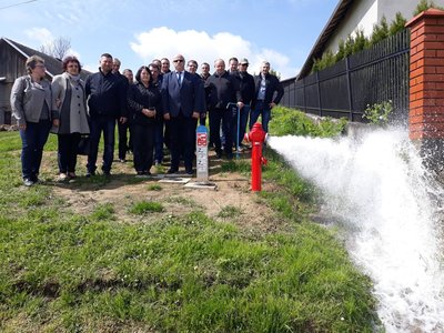 Budowa sieci wodociągowej w miejscowości Glinik