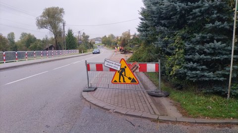 Przebudowa odcinka drogi wojewódzkiej nr 986 Tuszyma – Ropczyce – Wiśniowa w miejscowości Glinik